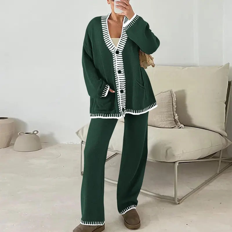 Qozys 2 Piece Set Winter Knit Outfits