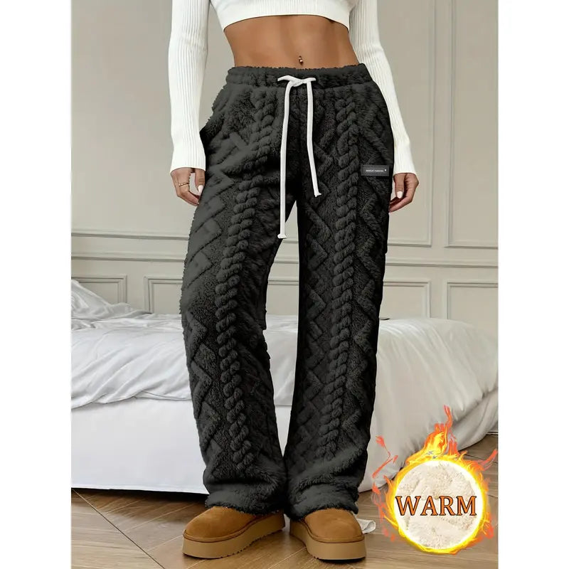 Women's Winter Lined Casual Pants