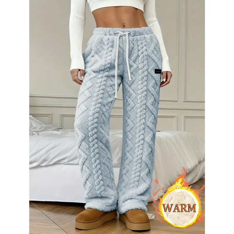 Women's Winter Lined Casual Pants