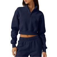 QINSEN Women Half Zip Sports Top and Pants