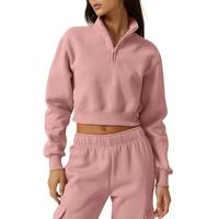 QINSEN Women Half Zip Sports Top and Pants